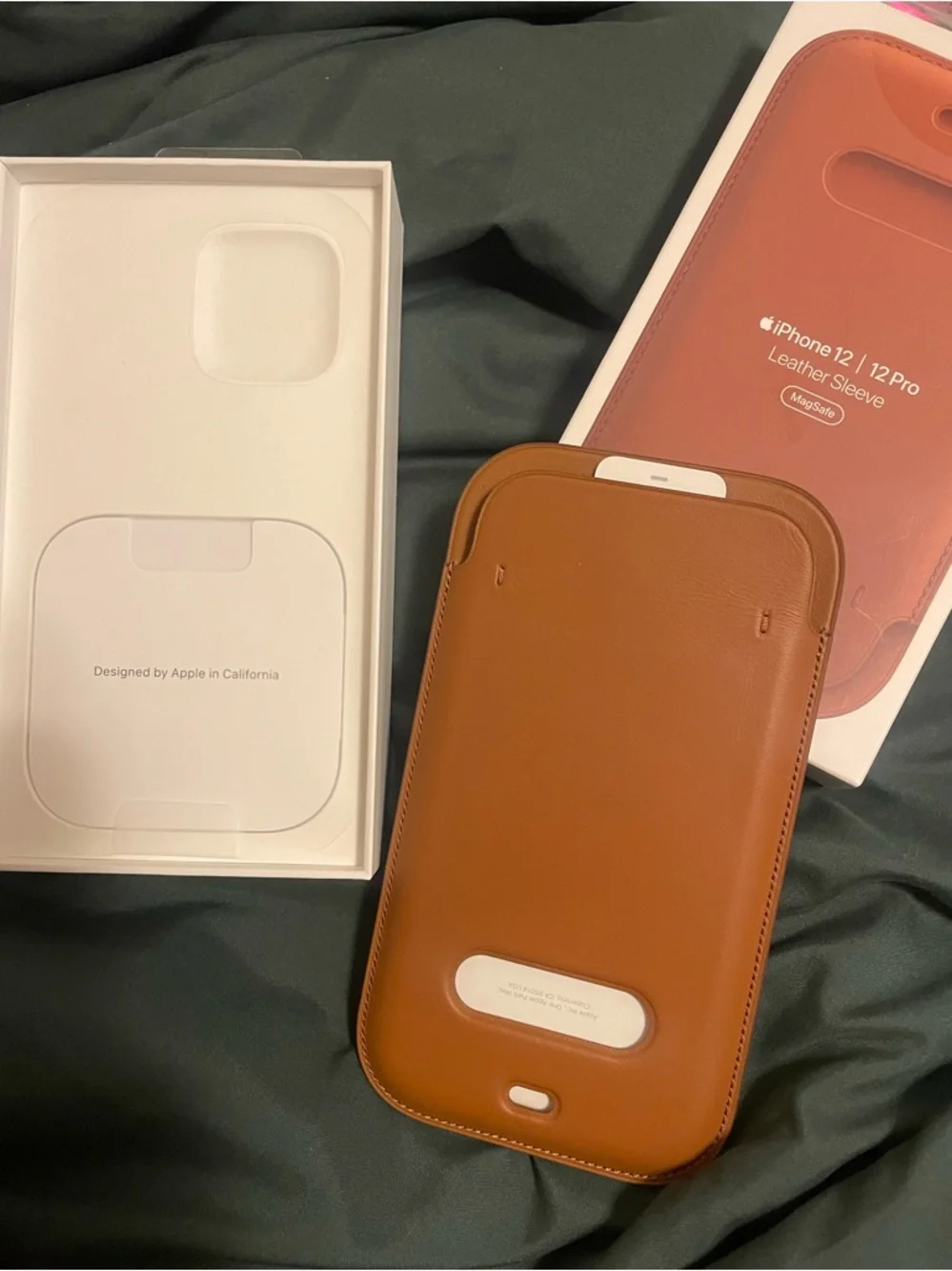 Apple iPhone 12 | 12 Pro Leather Sleeve - Brown